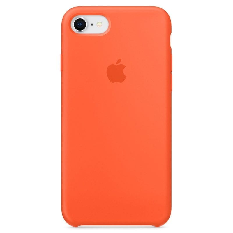 Apple Spicy Orange Silicone iPhone 8/7/SE 2020/SE 2022 Tok
