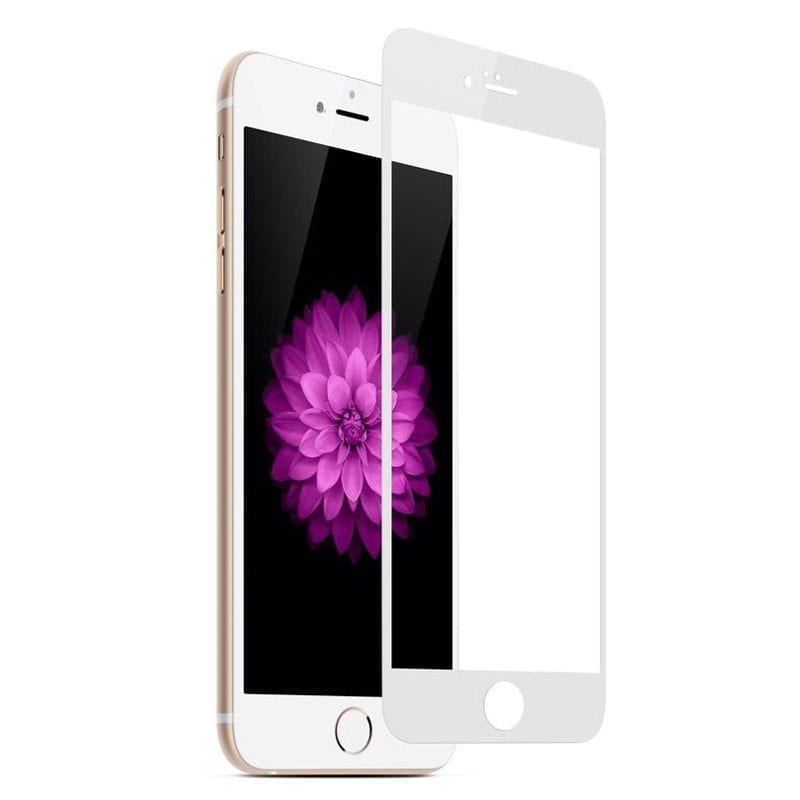 Full 3D Tempered Üvegfólia Fehér iPhone 6/6S