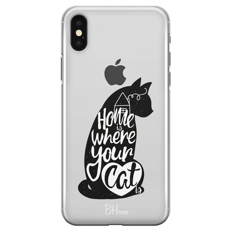 Home Is Where Your Cat Is iPhone XS Max Tok