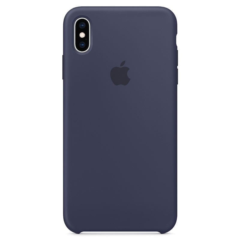 Apple Midnight Kék Silicone iPhone XS Max Tok