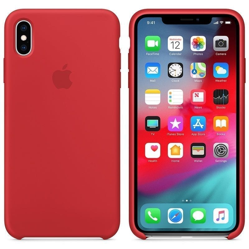 Apple Product Piros Silicone iPhone XS Max Tok