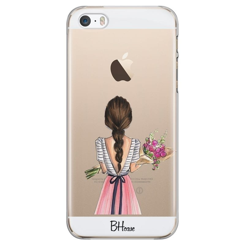 Floral Girl iPhone SE/5S Tok