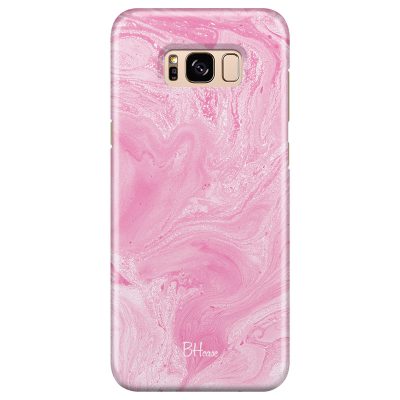 Márvány Rózsaszín Samsung S8 Plus Tok