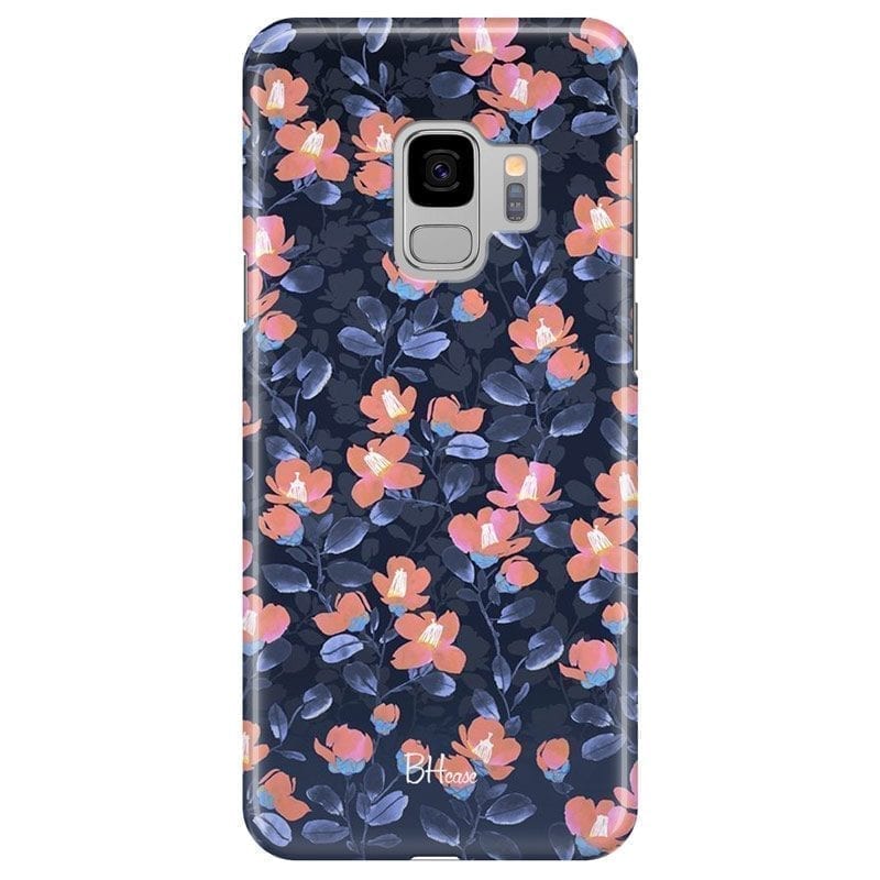 Midnight Floral Samsung S9 Tok