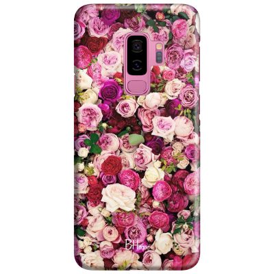Roses Rózsaszín Samsung S9 Plus Tok