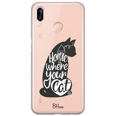 Home Is Where Your Cat Is Huawei P20 Lite Tok