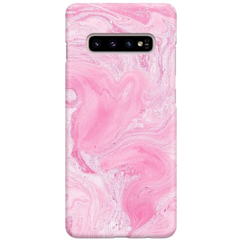 Márvány Rózsaszín Samsung S10 Plus Tok