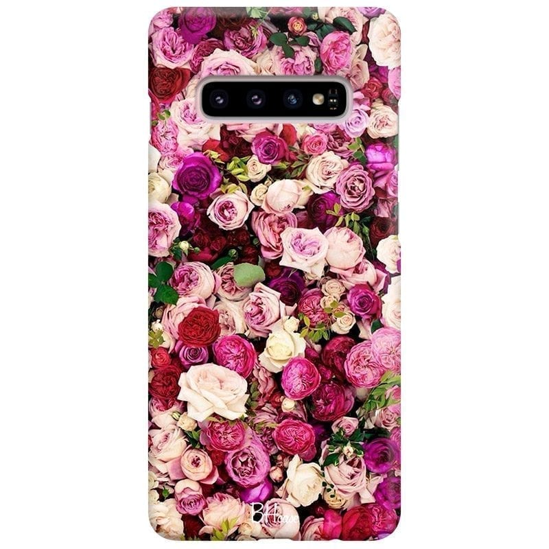 Roses Rózsaszín Samsung S10 Plus Tok