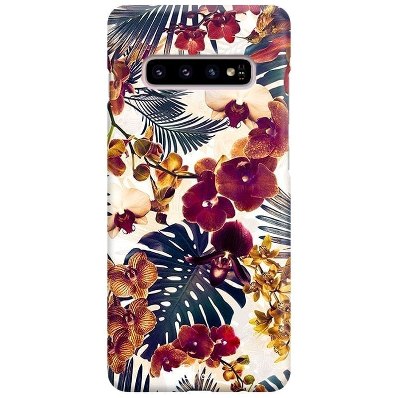 Tropical Floral Samsung S10 Plus Tok