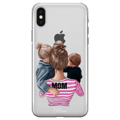 Mom Of Boy And Girl iPhone X/XS Tok