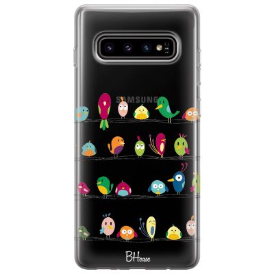 Birds Samsung S10 Plus Tok
