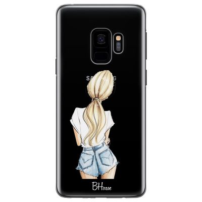 Blonde Back Girl Samsung S9 Tok