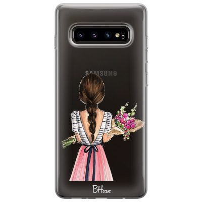 Floral Girl Samsung S10 Plus Tok