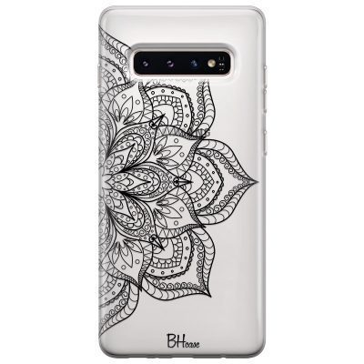 Flower Mandala Samsung S10 Plus Tok