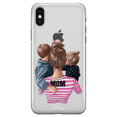 Mom Of Girl And Boy iPhone X/XS Tok