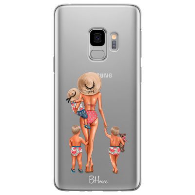 Beach Day Boys Blonde Samsung S9 Tok
