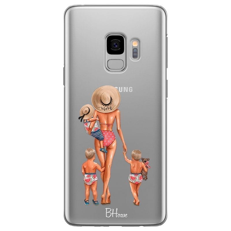 Beach Day Boys Blonde Samsung S9 Tok