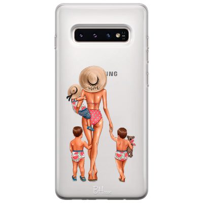 Beach Day Boys Samsung S10 Tok