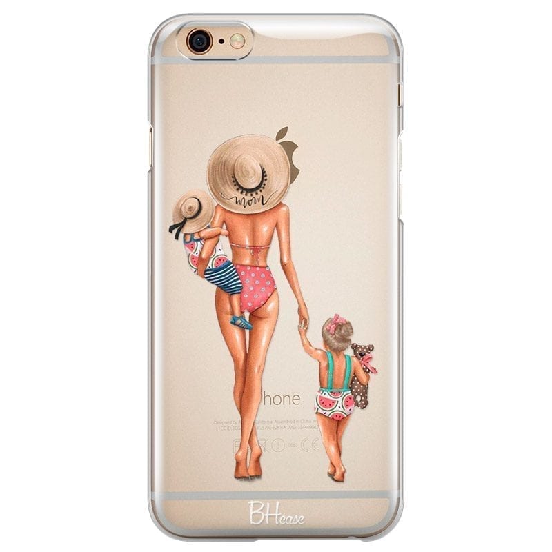 Beach Day Girl Blonde iPhone 6/6S Tok