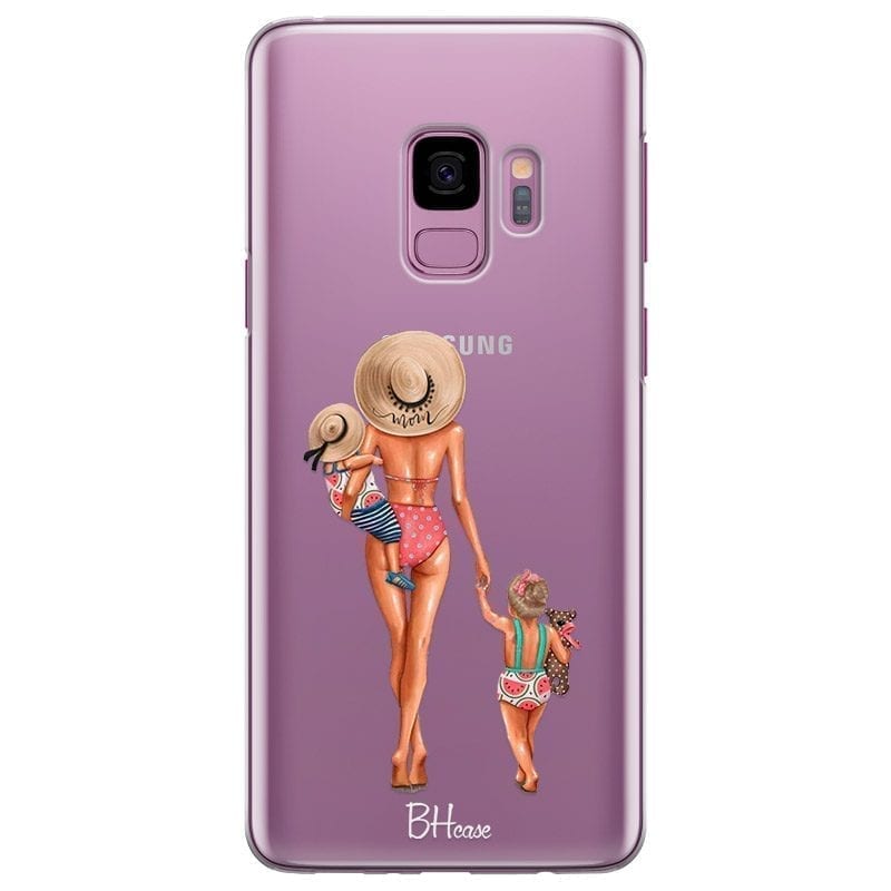 Beach Day Girl Blonde Samsung S9 Tok