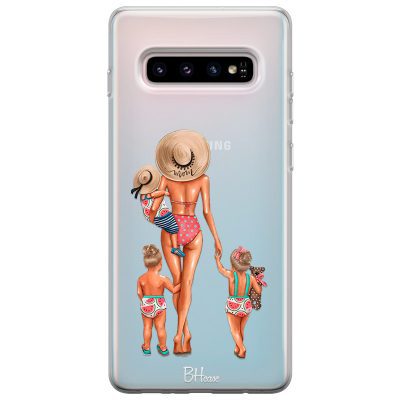 Beach Day Girls Blonde Samsung S10 Tok