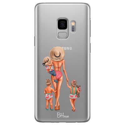 Beach Day Girls Blonde Samsung S9 Tok