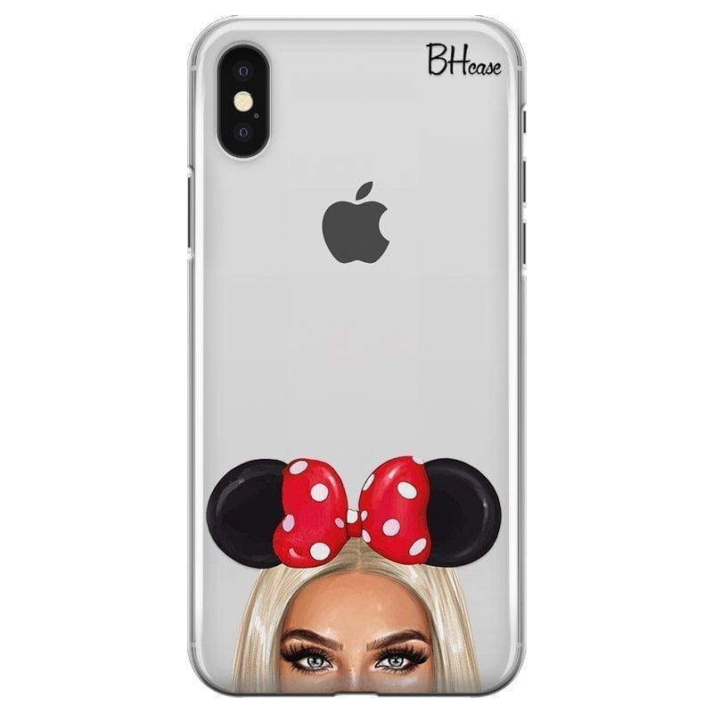 Blonde Girl With Ribbon iPhone XS Max Tok