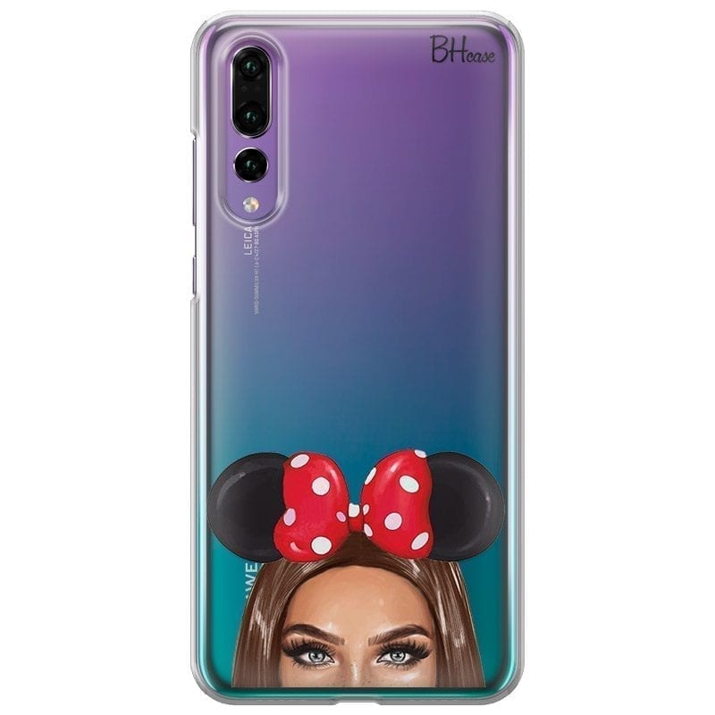 Brunette Girl With Ribbon Huawei P20 Pro Tok