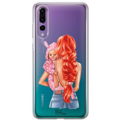 Mother Redhead With Girl Huawei P20 Pro Tok