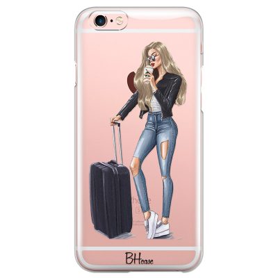 Woman Blonde With Baggage iPhone 6 Plus/6S Plus Tok