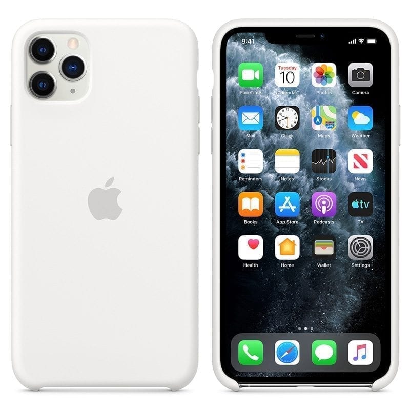 Apple Fehér Silicone iPhone 11 Pro Tok