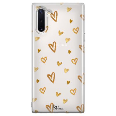 Golden Hearts Samsung Note 10 Tok