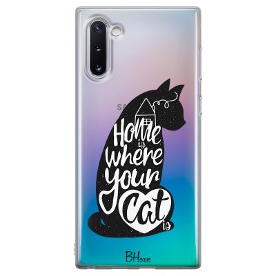 Home Is Where Your Cat Is Samsung Note 10 Tok