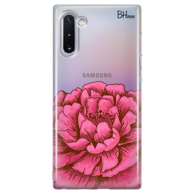 Peony Rózsaszín Samsung Note 10 Tok