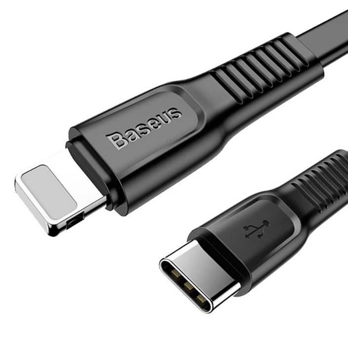 Baseus Tough Series USB-C to Lightning Fekete 2m