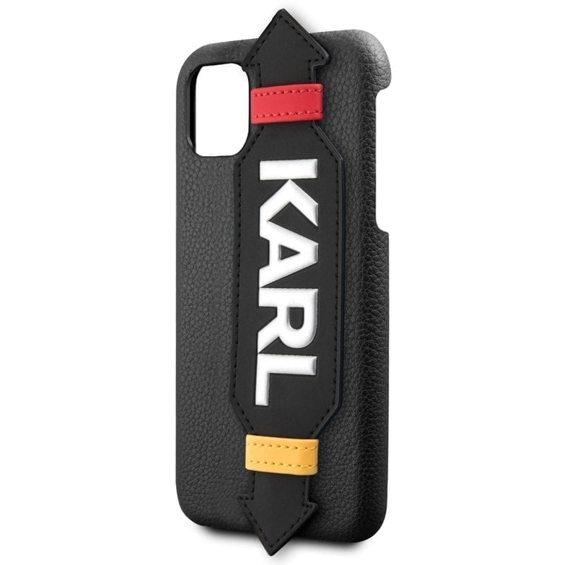 Karl Lagerfeld Strap Fekete iPhone 11 Pro Tok