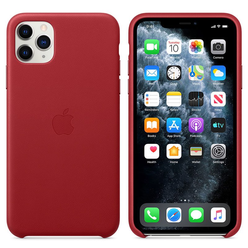 Apple Product Piros Leather iPhone 11 Pro Max Tok
