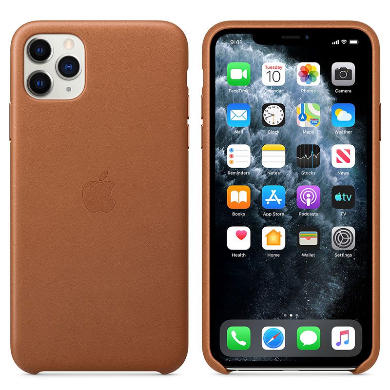 Apple Saddle Brown Leather iPhone 11 Pro Max Tok