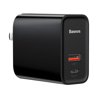 Baseus Adapter Quick Charge USB Type-C Fekete