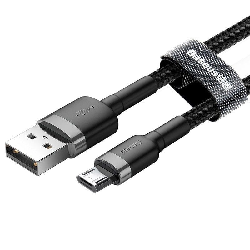 Baseus Cafule 2m Fekete MicroUSB to USB Töltőkábel