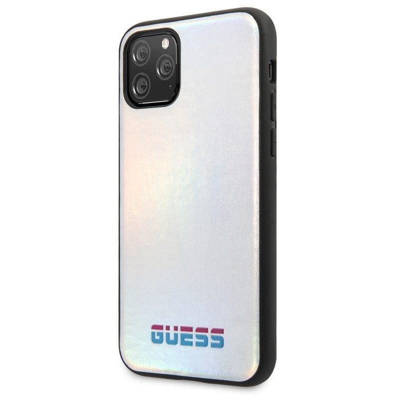 Guess Iridescent Silver iPhone 11 Pro Max Tok