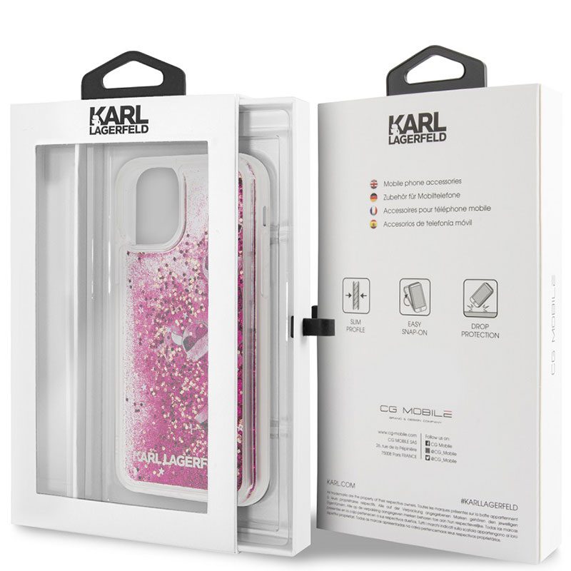 Karl Lagerfeld Floating Charms Rose iPhone 11 Pro Max Tok