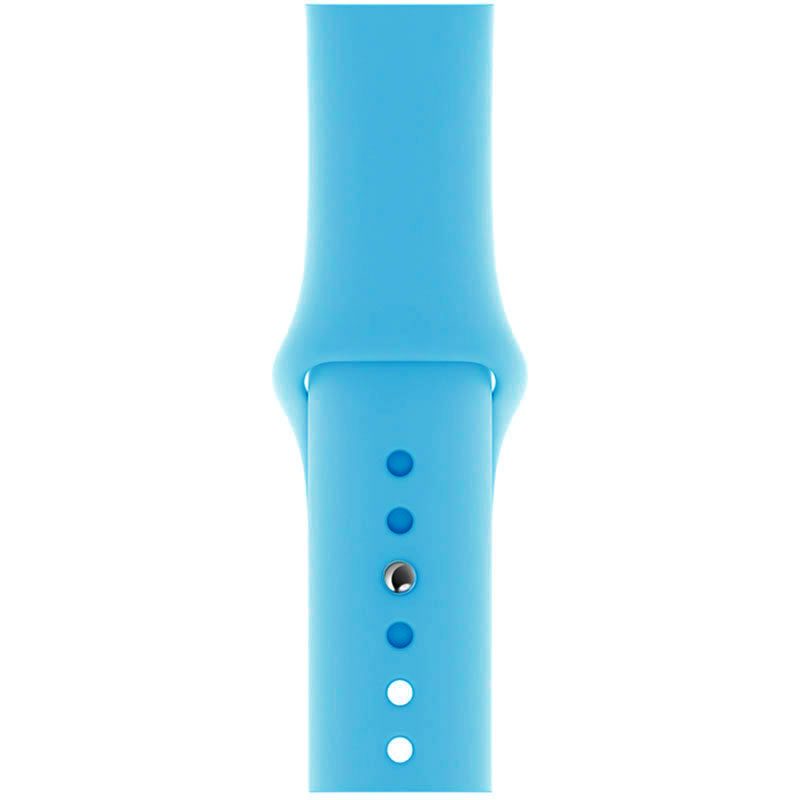Silicone Szíj Apple Watch 41/40/38mm Kék Large