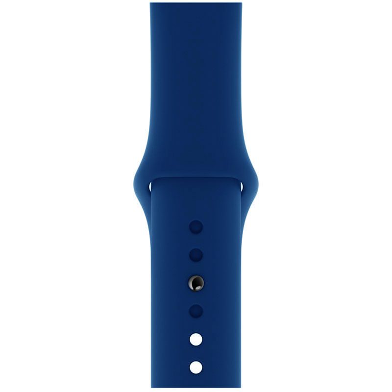 Silicone Szíj Apple Watch 41/40/38mm Cobalt Kék Large