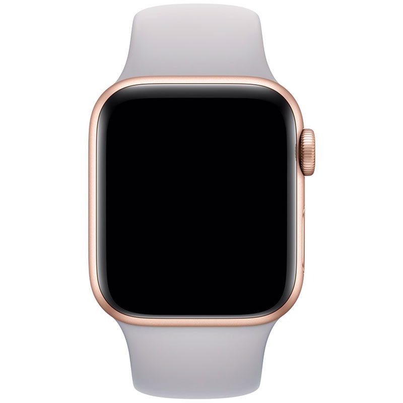 Silicone Szíj Apple Watch 41/40/38mm Fog Large