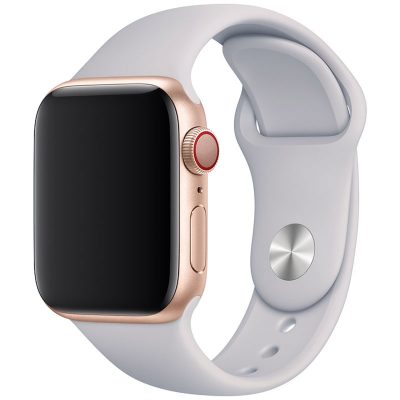 Silicone Szíj Apple Watch 41/40/38mm Fog Large