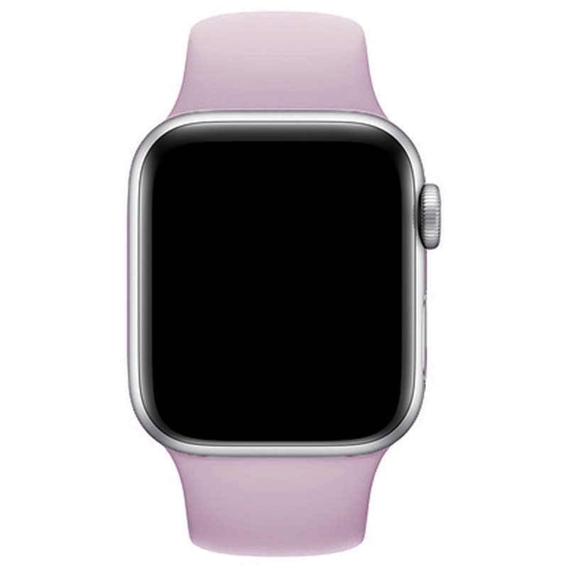 Silicone Szíj Apple Watch 41/40/38mm Lavender Large