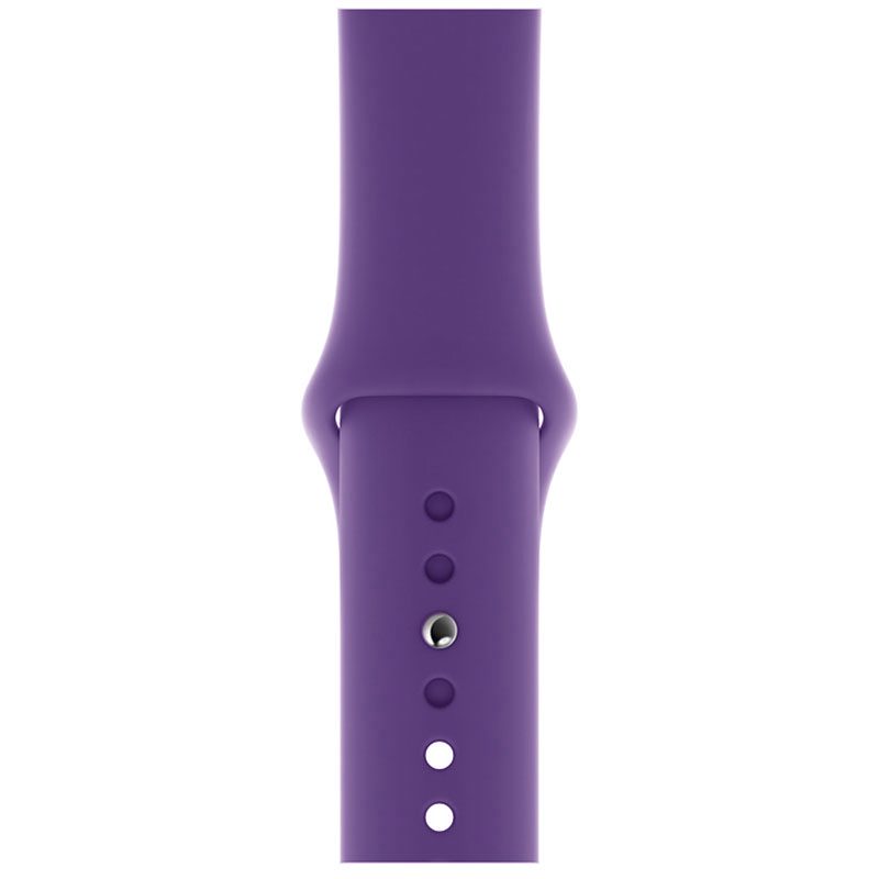 Silicone Szíj Apple Watch 41/40/38mm Lila Large