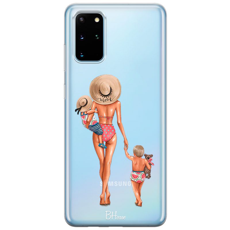 Beach Day Boy Blonde Samsung S20 Plus Tok