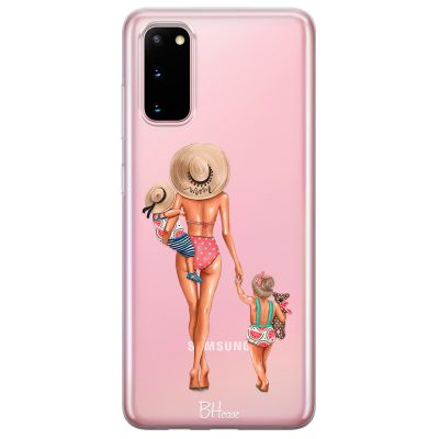 Beach Day Girl Blonde Samsung S20 Tok